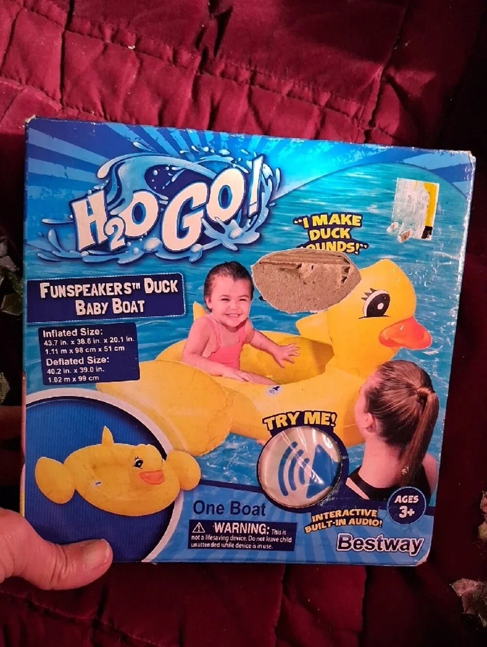 Bestway yellow duck
